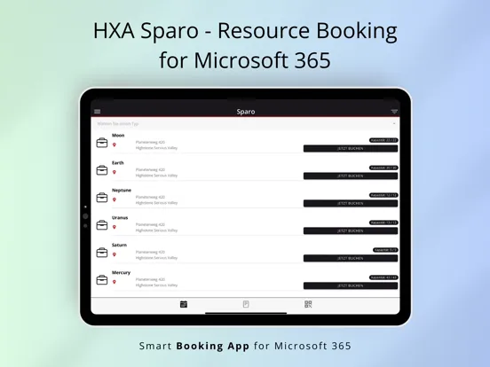 HXA Sparo iPad  Screenshots