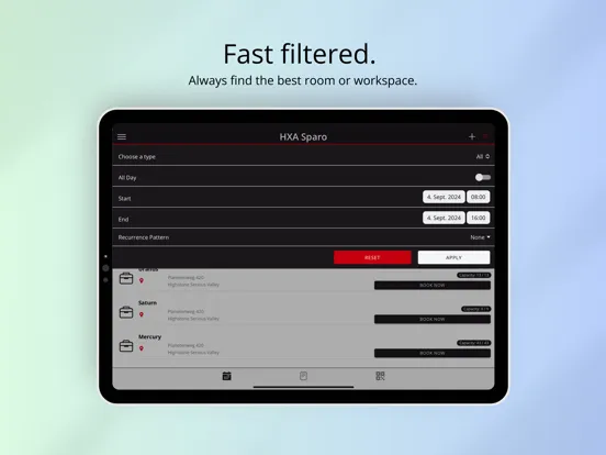 HXA Sparo iPad  Screenshots