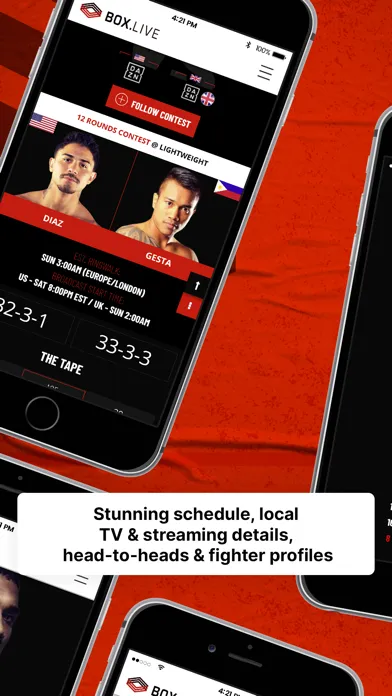 صور Box.Live - Boxing Schedule