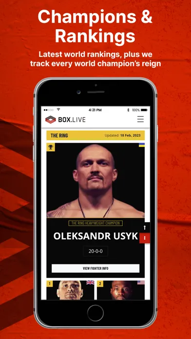 صور Box.Live - Boxing Schedule