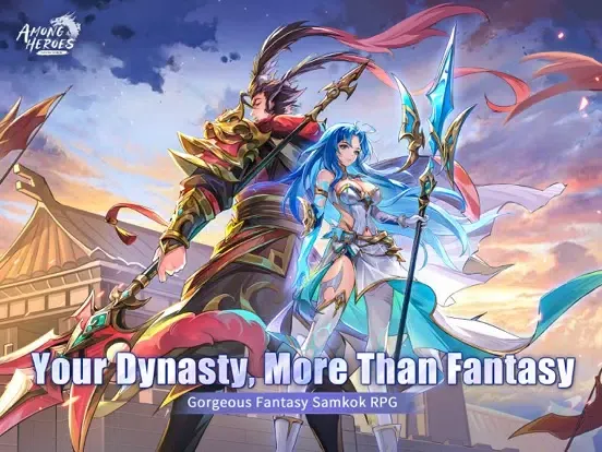 Zrzuty ekranu Among Heroes: Fantasy Samkok iPad 