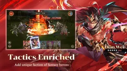Zrzuty ekranu Among Heroes: Fantasy Samkok