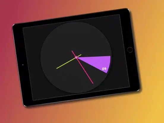 تصاویر 创意时钟 - 极简创意无广告附带桌面小部件翻页全屏极简时钟 iPad