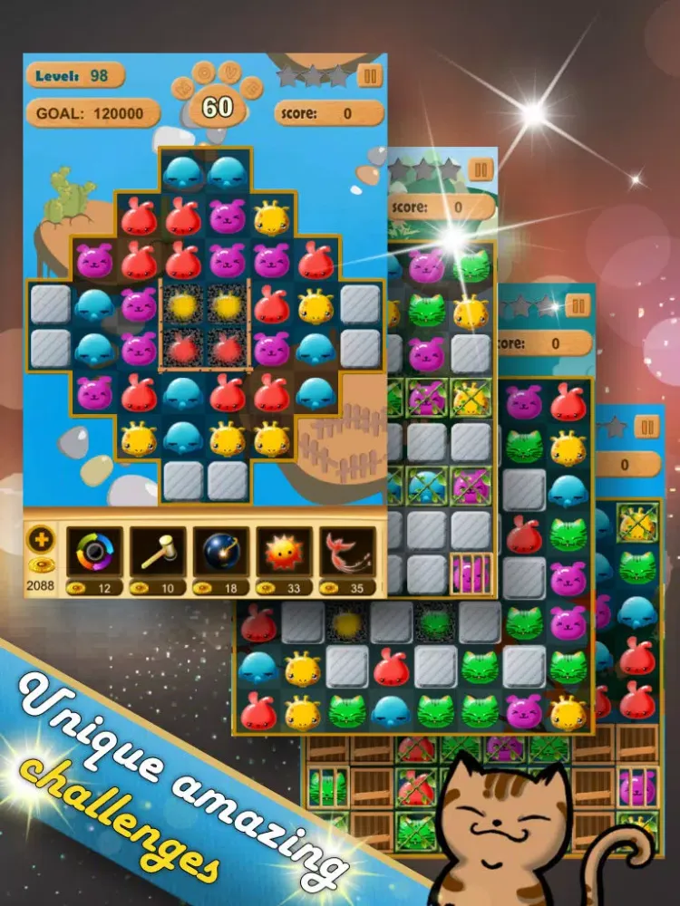 Animal Mania : Rescue Animals' Adventure and Saga iPad  Screenshots