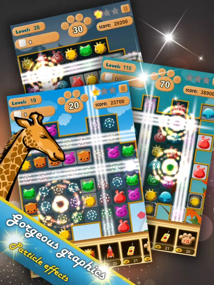 Animal Mania : Rescue Animals' Adventure and Saga iPad  Screenshots