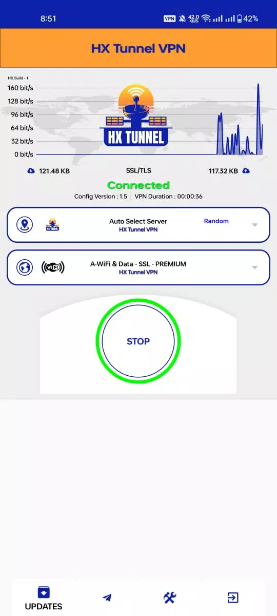 HX Tunnel VPNApp-Screenshots1