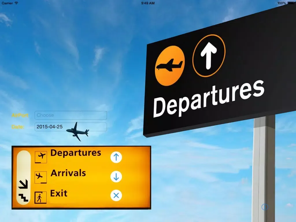 صور iFlightBoard Free-- Departures & Arrivals iPad 