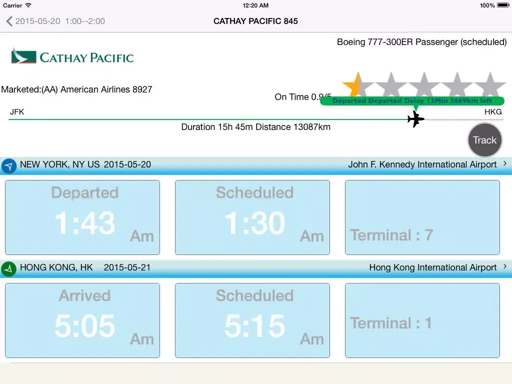 صور iFlightBoard Free-- Departures & Arrivals iPad 
