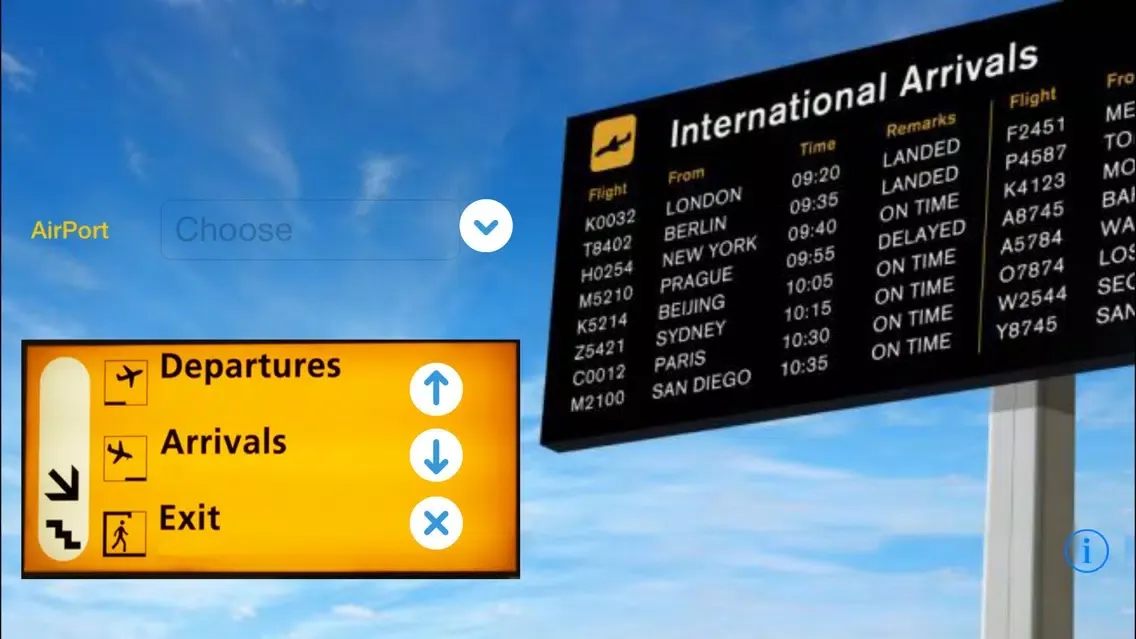 صور iFlightBoard Free-- Departures & Arrivals