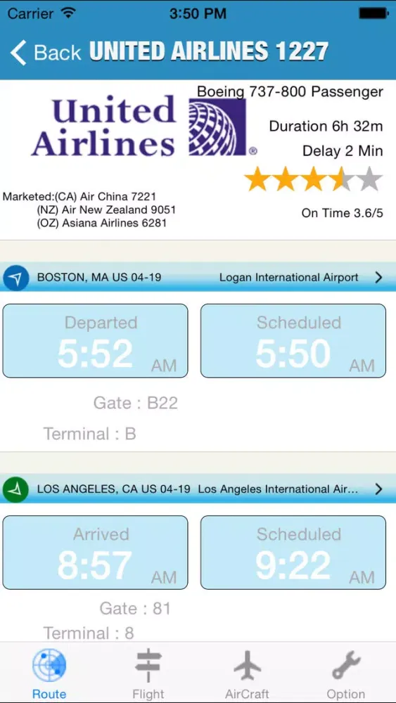 iFlight Free-- Real-time Flight Tracker Screenshots