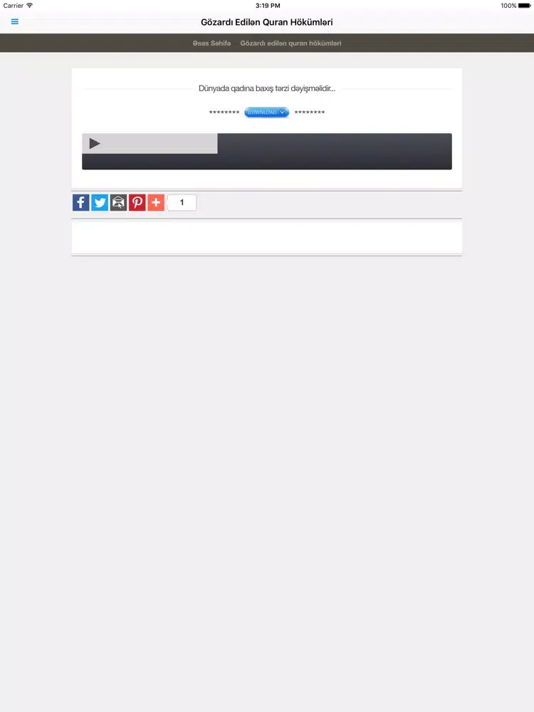 تصاویر Səsli Məqalələr iPad 