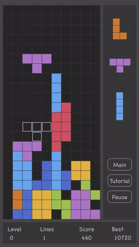 Tangkapan skrin Colorful Block! - Block Puzzle