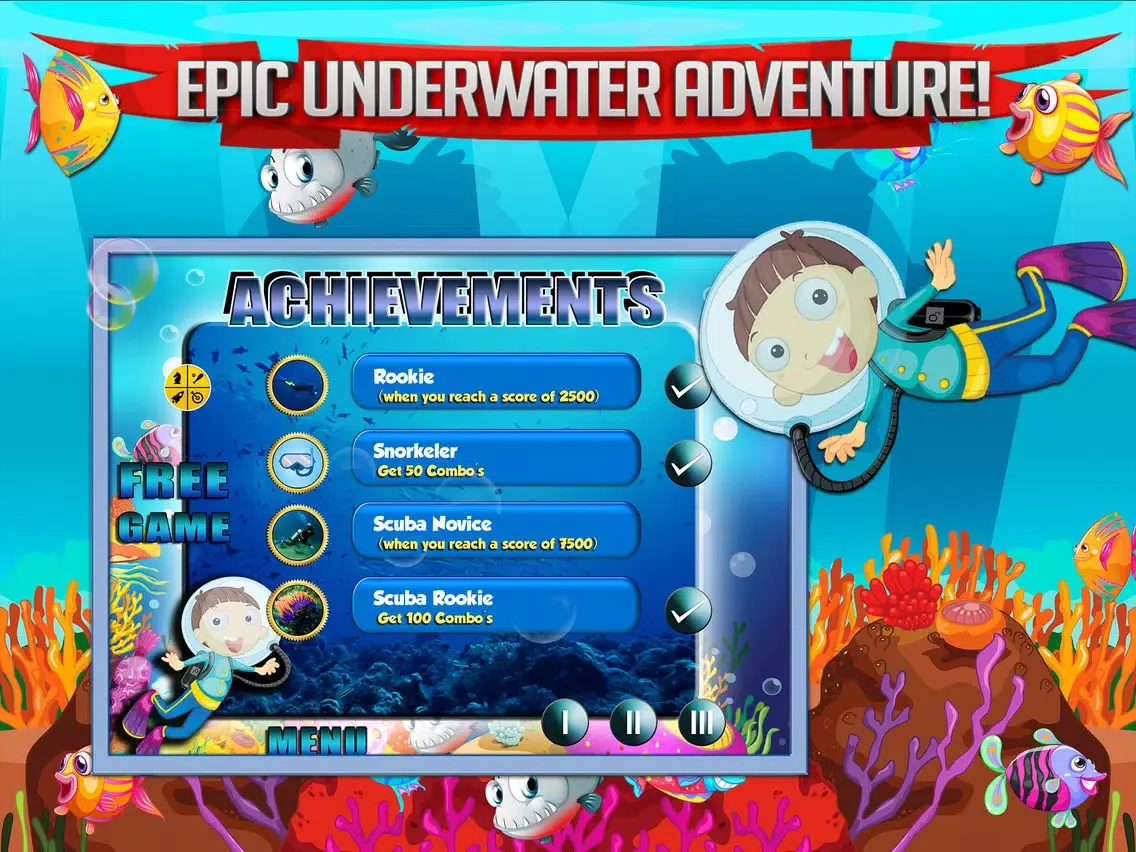Скриншоты Underwater Explorer: An Undersea Scuba Diving Adventure! iPad 