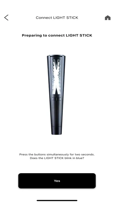Capturas de pantalla de LE SSERAFIM Light Stick
