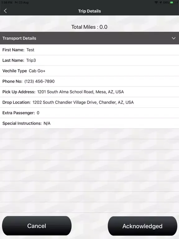 Capturas de tela do Black Diamond Driver iPad 