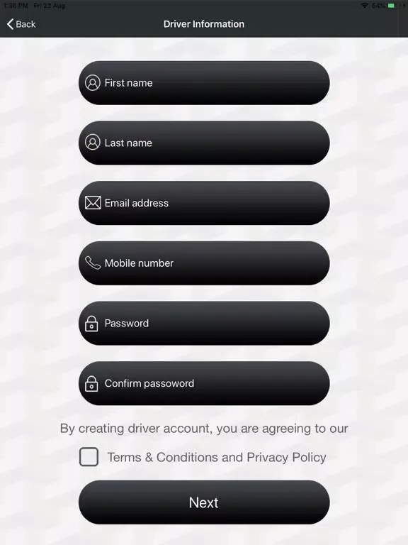 Capturas de tela do Black Diamond Driver iPad 