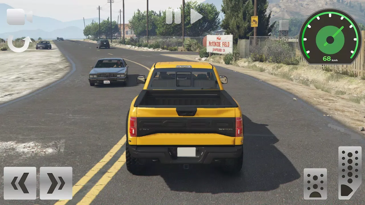 Capturas de tela do Roads Ford Raptor: Simulator