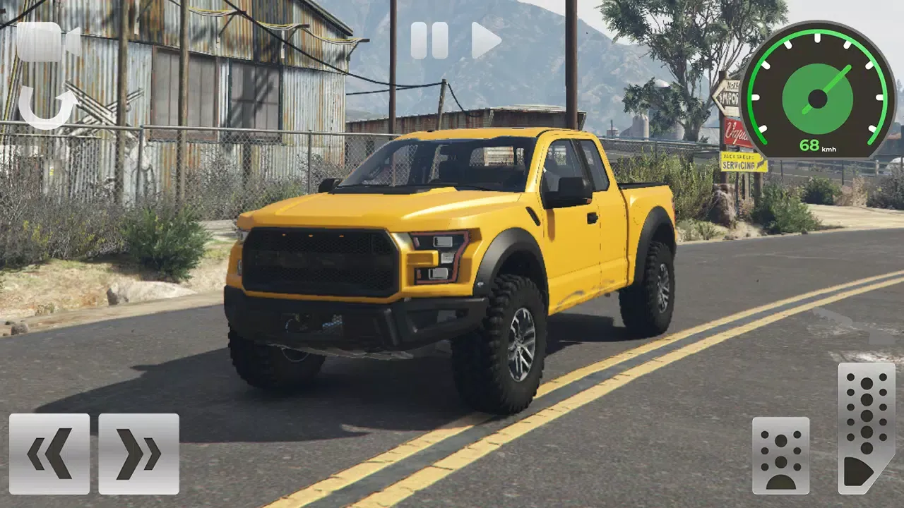 Capturas de tela do Roads Ford Raptor: Simulator