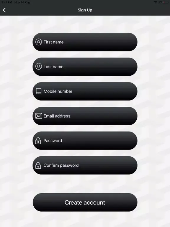 Black Diamond Customer iPad  Screenshots