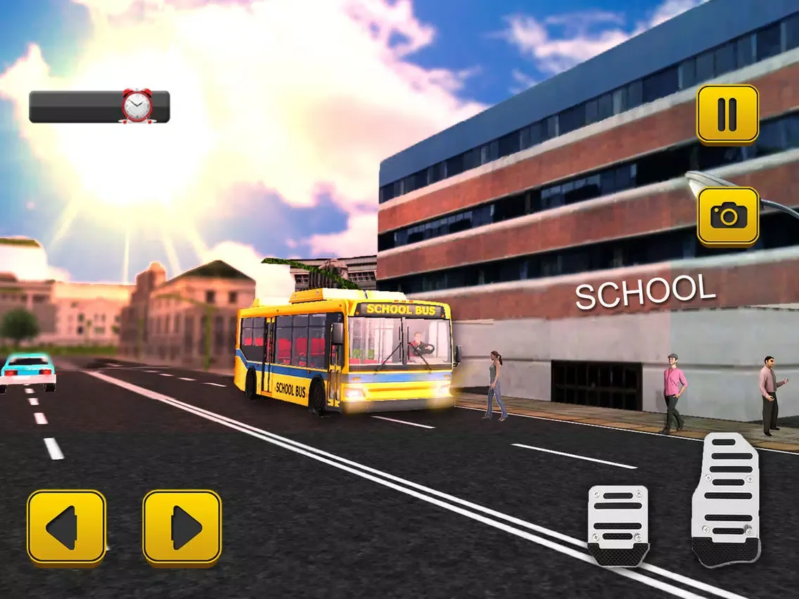 City High School Bus Parking iPad  스크린샷