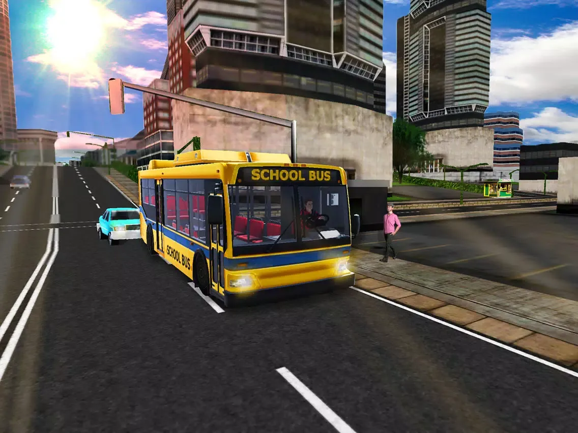 City High School Bus Parking iPad  스크린샷