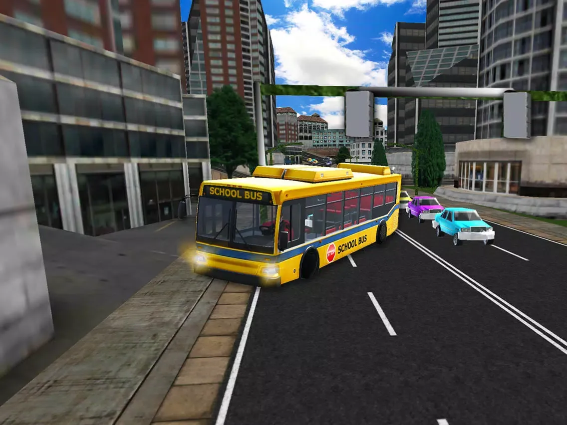 City High School Bus Parking iPad  스크린샷