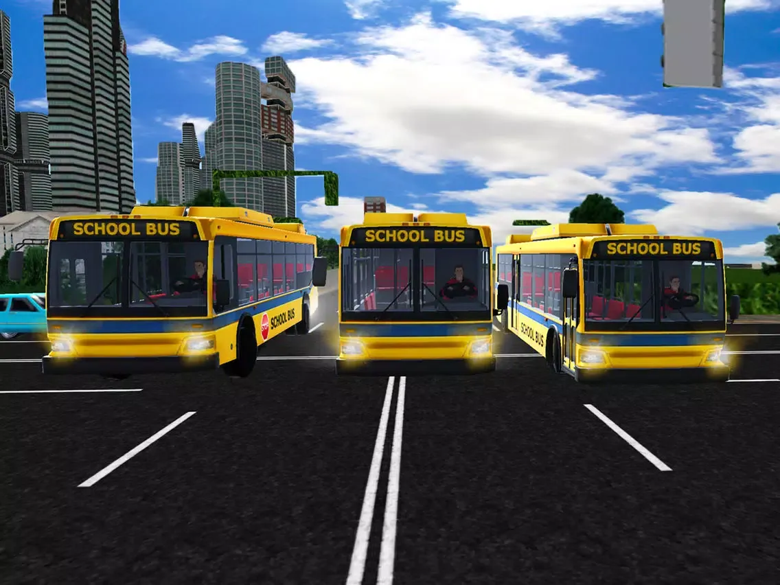 City High School Bus Parking iPad  스크린샷
