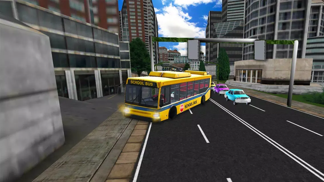 City High School Bus Parking 스크린샷