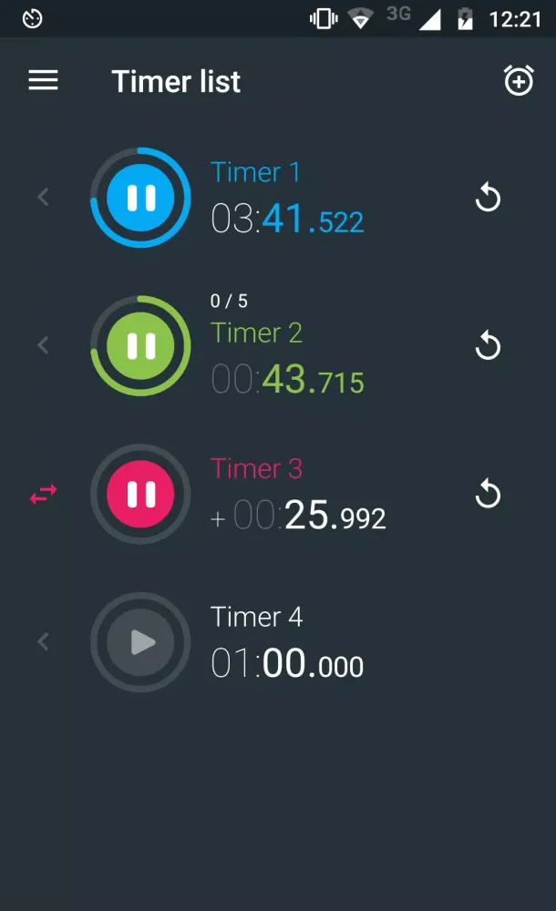 Скриншоты Stopwatch Timer