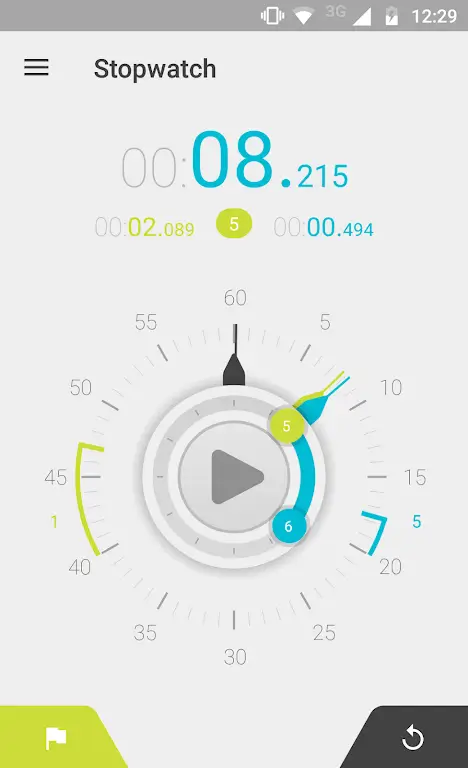 Hybrid Stopwatch and Timer-screenshot-1