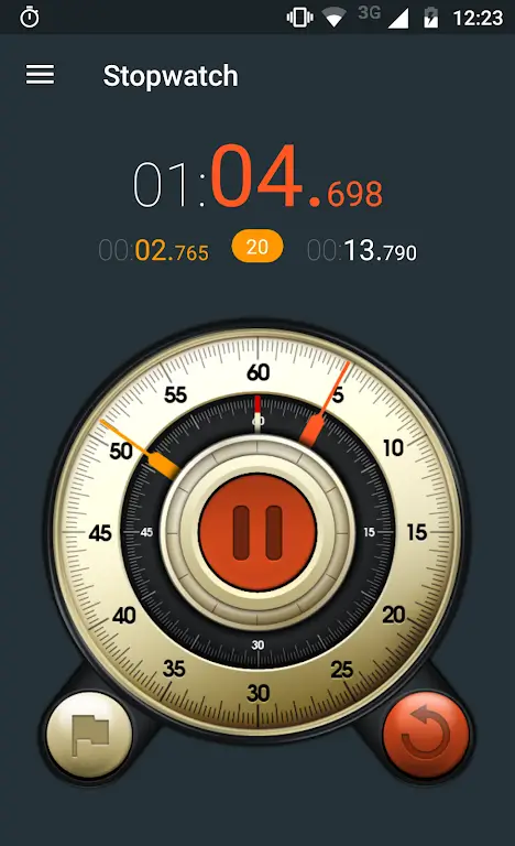 Hybrid Stopwatch and Timer-screenshot-2