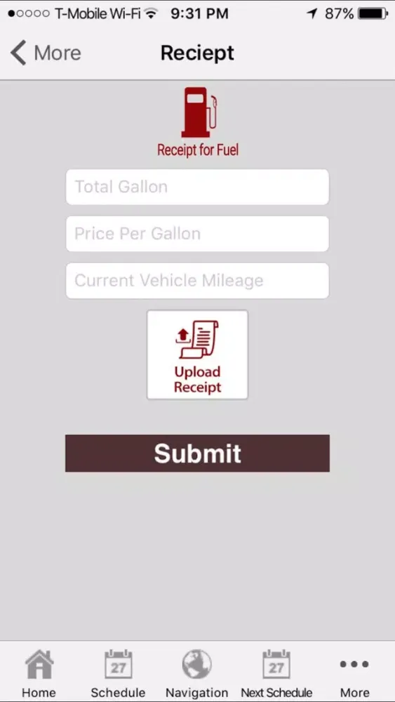 Captures d'écran de NEMT Premium Paratransit