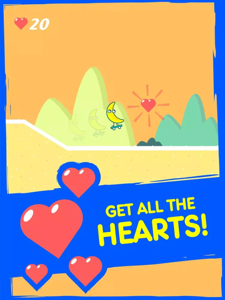 Banana on a Skateboard: GO! iPad  スクリーンショット