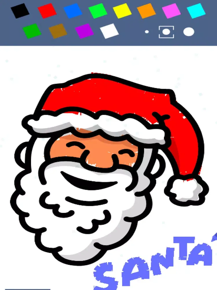 Tangkapan layar Color Christmas: Coloring Book iPad 
