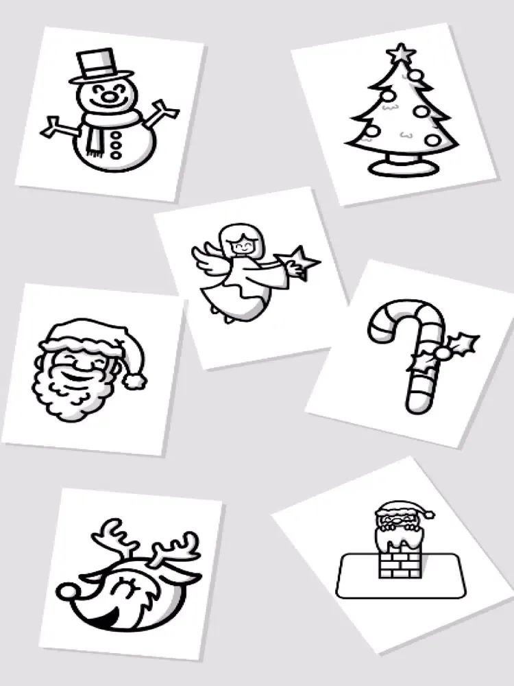Tangkapan layar Color Christmas: Coloring Book iPad 