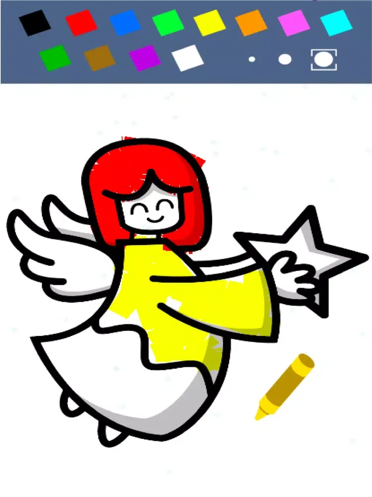 Tangkapan layar Color Christmas: Coloring Book iPad 