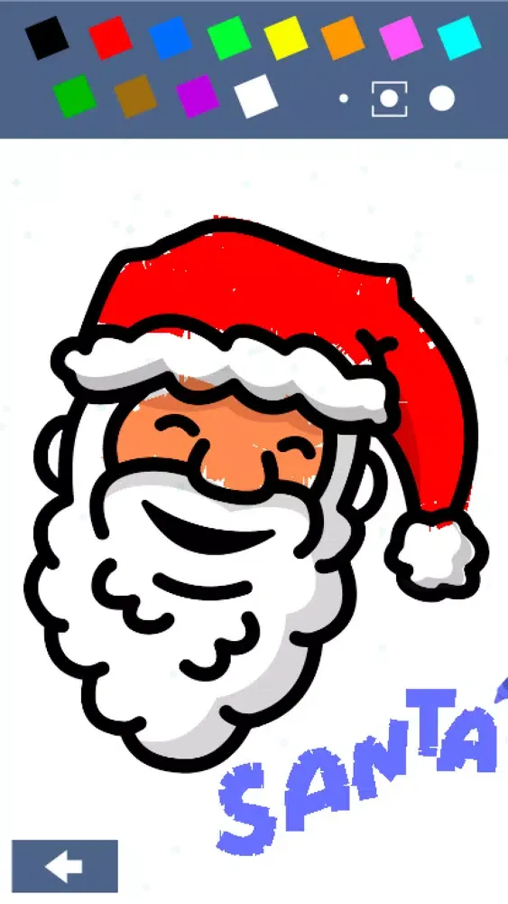 Tangkapan layar Color Christmas: Coloring Book