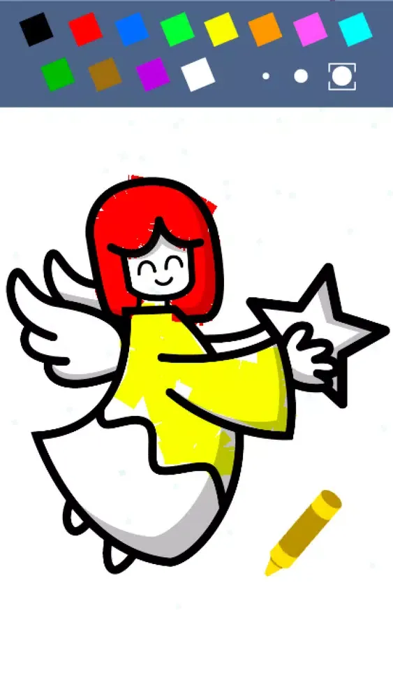 Tangkapan layar Color Christmas: Coloring Book