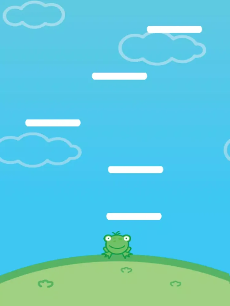 The toad jumps iPad  스크린샷