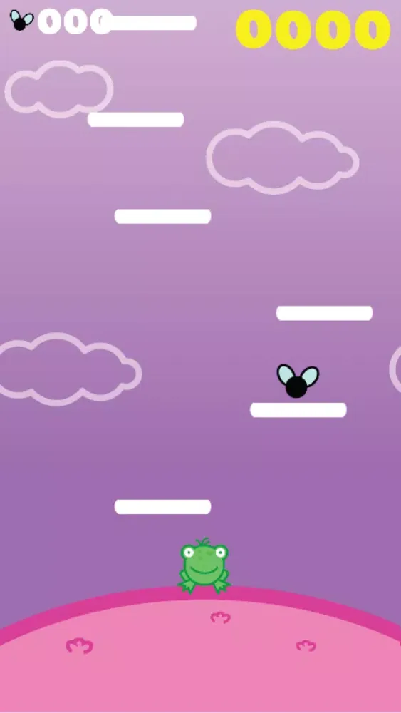 The toad jumps 스크린샷