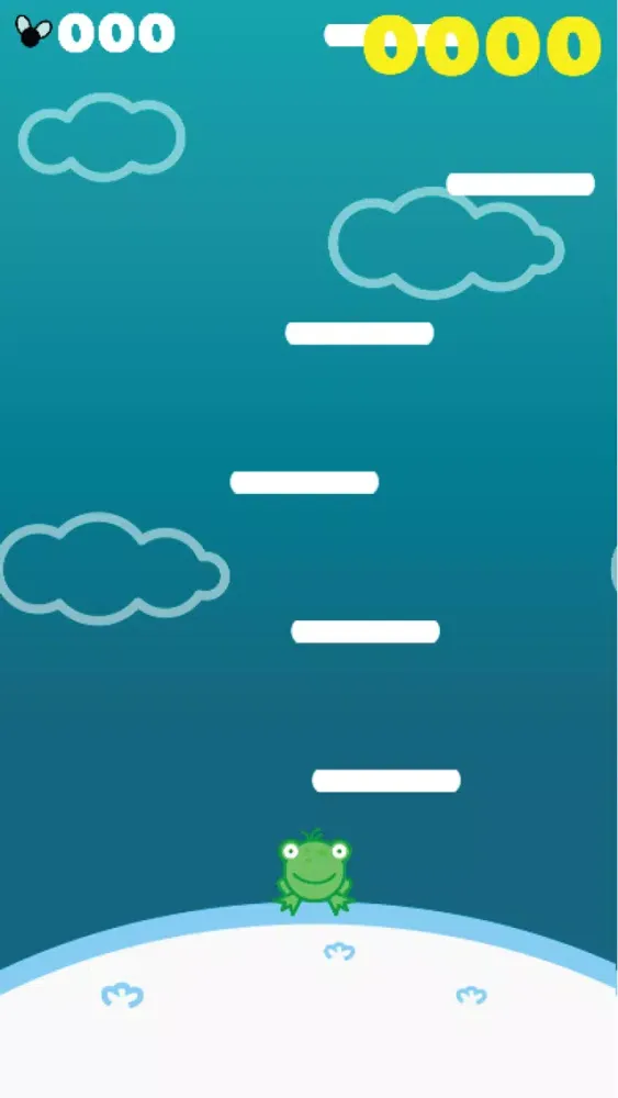 The toad jumps 스크린샷