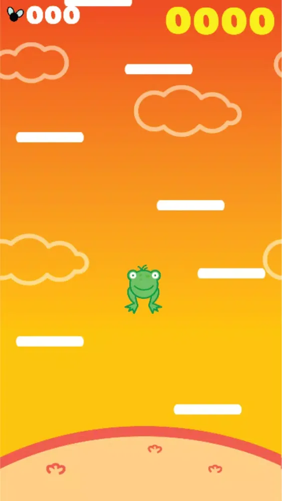 The toad jumps 스크린샷