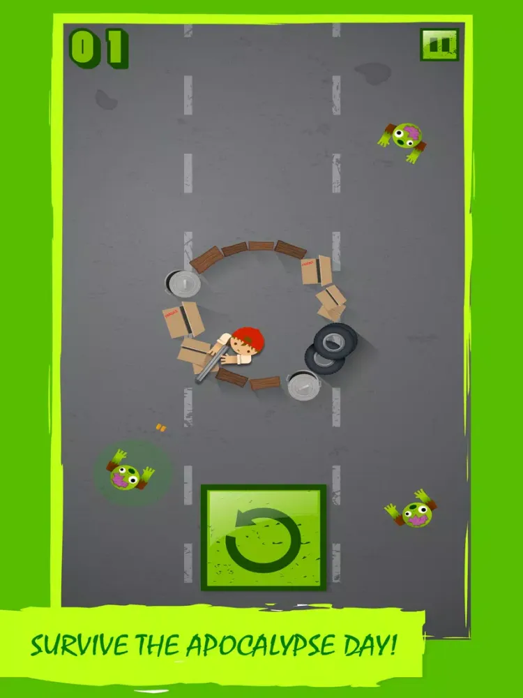 Screenshot di Zombie Apocalypse Shelter iPad 