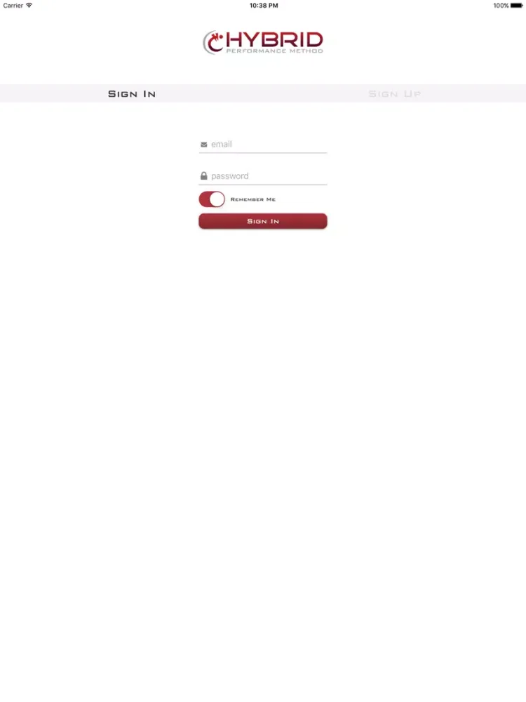 Hybrid Performance Method iPad  Ekran Görüntüleri