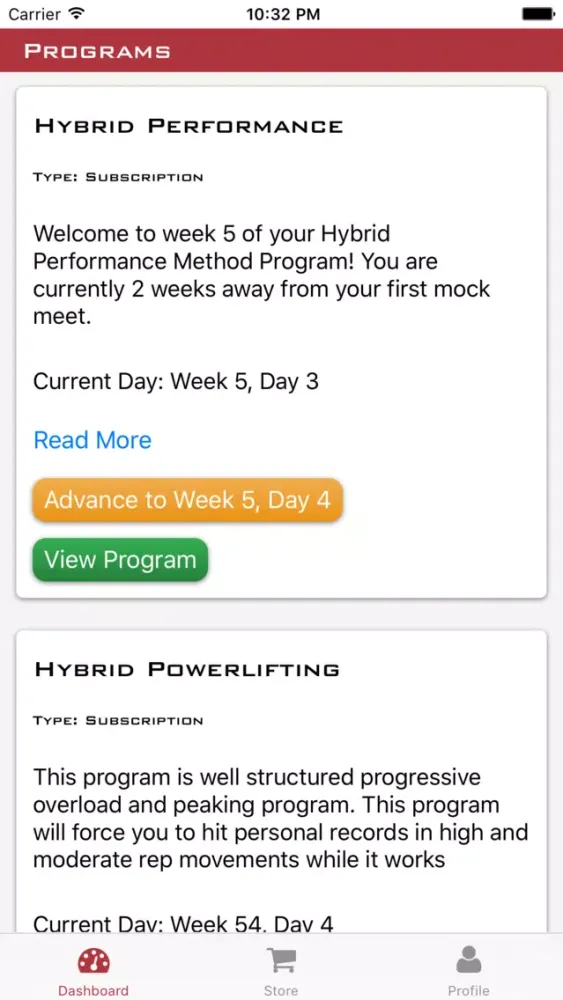 Hybrid Performance Method Ekran Görüntüleri