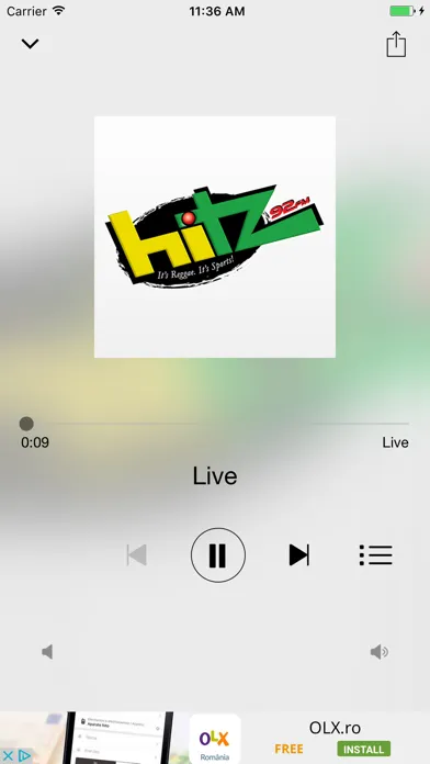HITZ 92FM 스크린샷