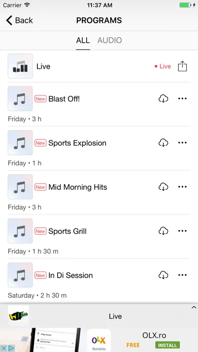 HITZ 92FM 스크린샷