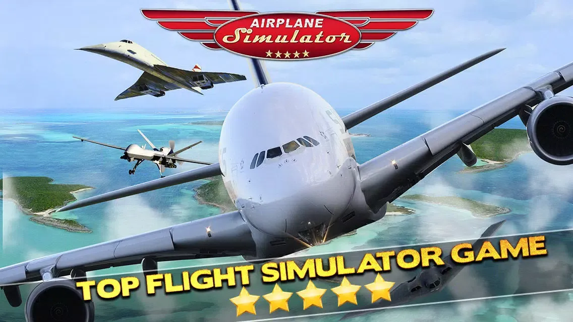 3D Plane Flying Parking Simulator Game - Real Airplane Driving Test Run Sim Racing Games PRO スクリーンショット