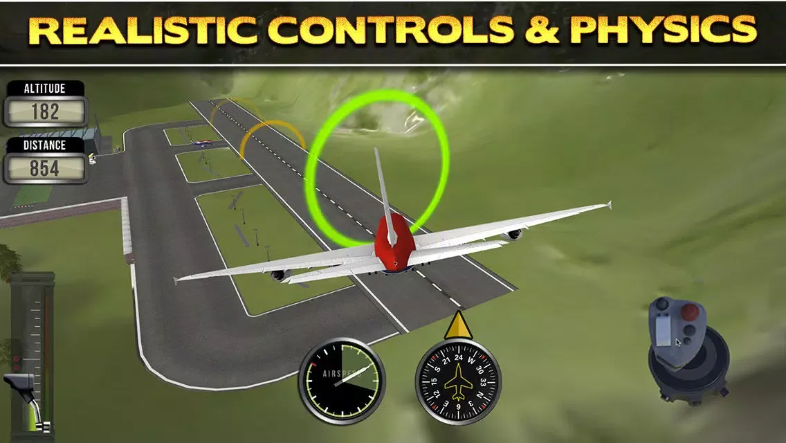 3D Plane Flying Parking Simulator Game - Real Airplane Driving Test Run Sim Racing Games PRO スクリーンショット