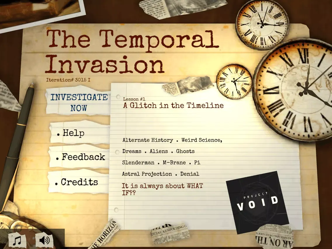 صور The Temporal Invasion: Case #1 iPad 